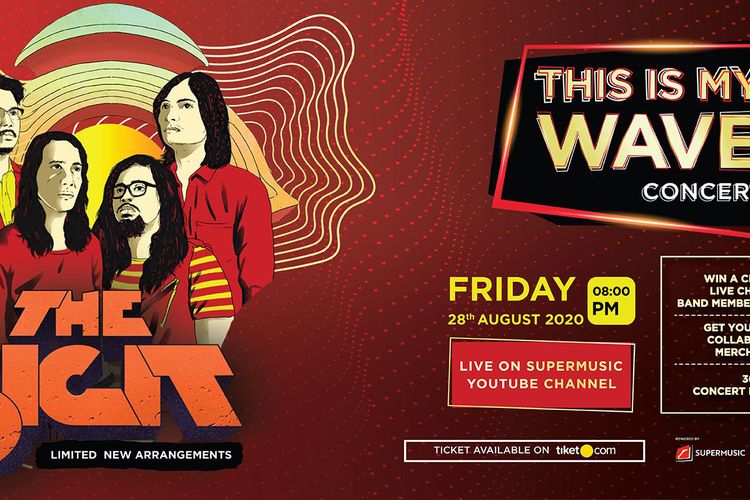 The SIGIT akan memberikan penampilan spesial dalam acara This is My Wave dari Supermusic. Edisi kedua ini bisa dinikmati dengan pengalaman menonton kamera 360 derajat demi mengobati kerinduan menonton konser.