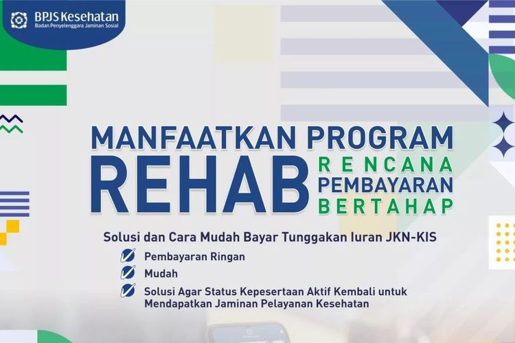 3 Kriteria Peserta BPJS Kesehatan yang Bisa Cicil Tunggakan dengan Program Rehab, Siapa Saja?