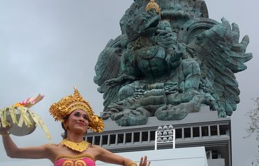 Upacara Penyucian Patung GWK Digelar, Ini Doa Gubernur Pastika