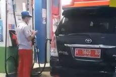 Viral, Video Mobil Pelat Merah Isi BBM Bersubsidi di Pertamina Semarang