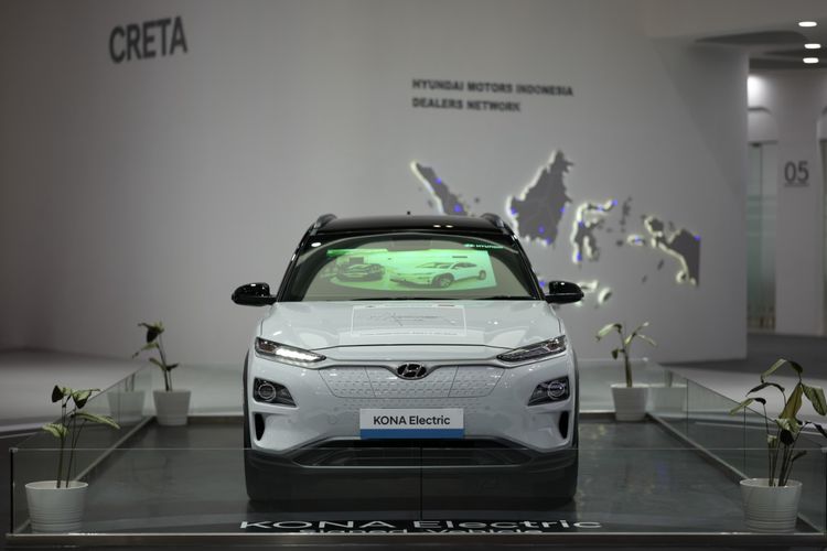 Hyundai Kona EV di GIIAS 2021