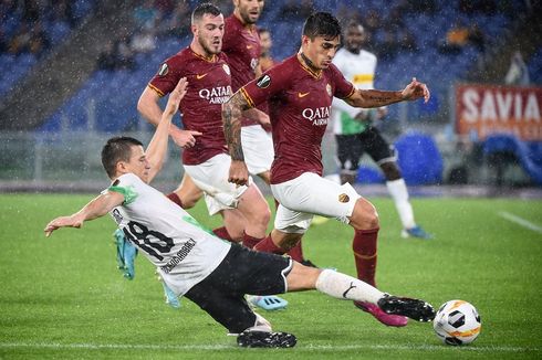 AS Roma Vs Gladbach, Hasil Imbang Buat Giallorossi Hancur