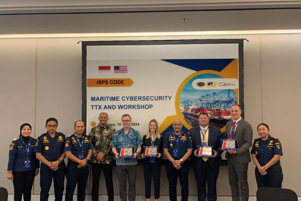 Kementerian Perhubungan melalui Direktorat Jenderal Perhubungan Laut dan Kedutaan Besar Amerika Serikat melaksanakan Maritime Security Exercise and Workshop di Surabaya. Workshop ini dilaksanakan pada 11 sampai 13 Juni 2024.