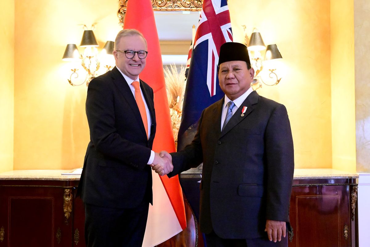 Prabowo dan PM Albanese Sepakat Tingkatkan Kerja Sama Strategis Indonesia-Australia