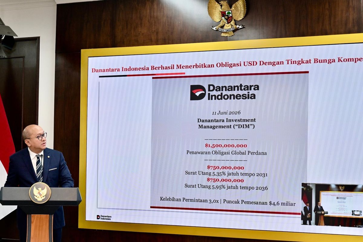 Obligasi Global Danantara Laris, Rosan: Kepercayaan Investor Asing terhadap Indonesia Tinggi