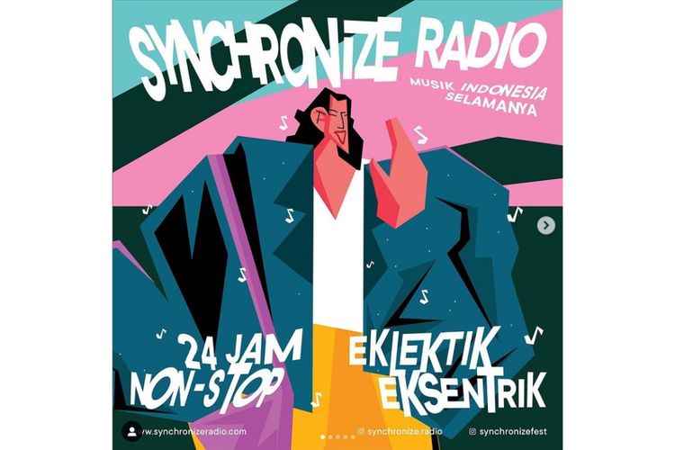 Synchronize Fest di Radio akan digelar pada 11 hingga 13 Desember