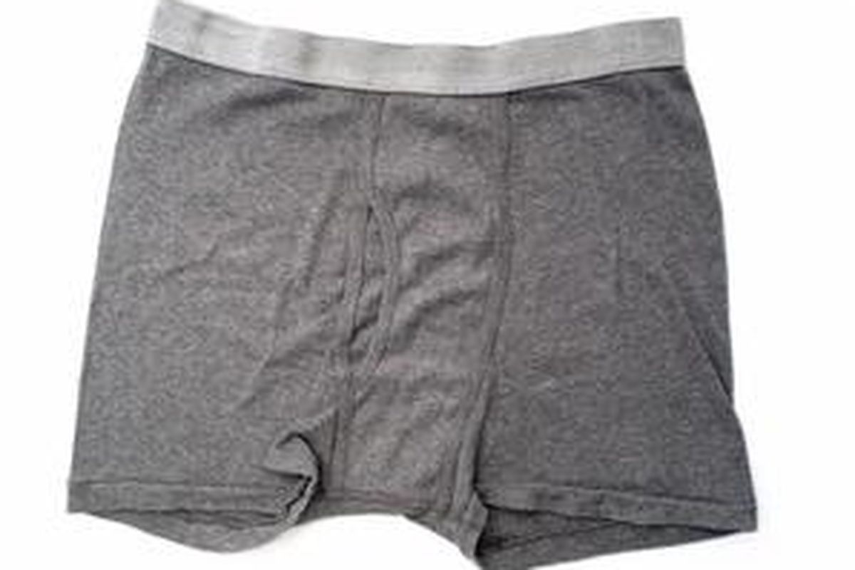 Hanya 12 persen pria yang mengatakan berencana untuk mencuci pakaian dalamnya.