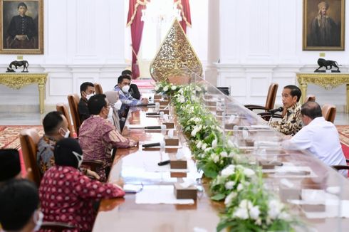 Jokowi Bertemu Petani Sawit Swadaya, Bahas Produksi Minyak Goreng