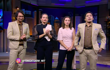 Para pembawa acara Tonight Show mengenang sosok Glenn Fredly yang meninggal pada Rabu (8/4/2020).