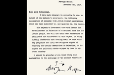 Deklarasi Balfour, Awal Pendudukan Zionis di Palestina
