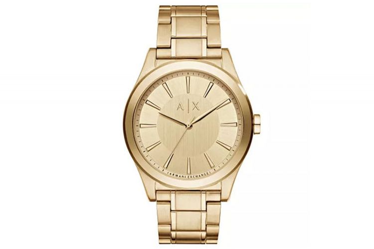 Armani Exchange Gold-Plated Watch