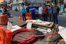 Tumpukan Kulit Kabel Kembali Ditemukan di Gorong-gorong di Jakarta