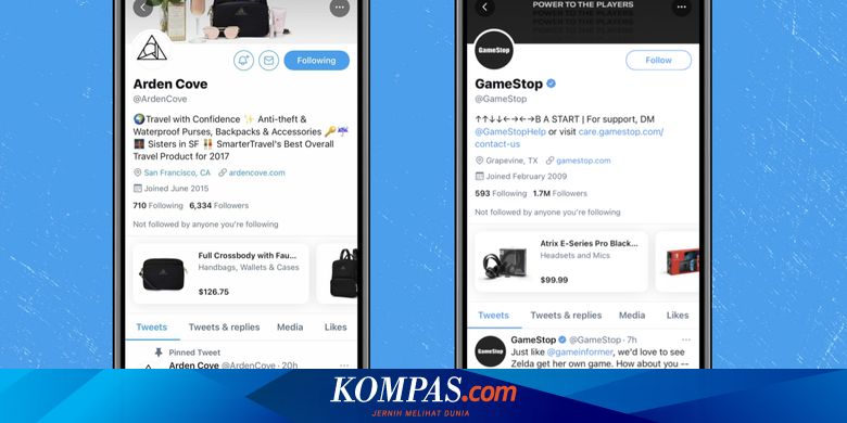 Ikuti Instagram, Twitter Siapkan Fitur Belanja - Vimarsana News