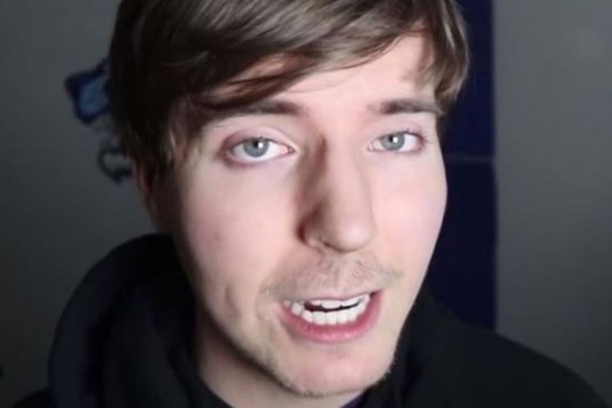 MrBeast, seorang YouTuber, yang memiliki lebih dari 8,8 juta pelanggan di situs YouTube.