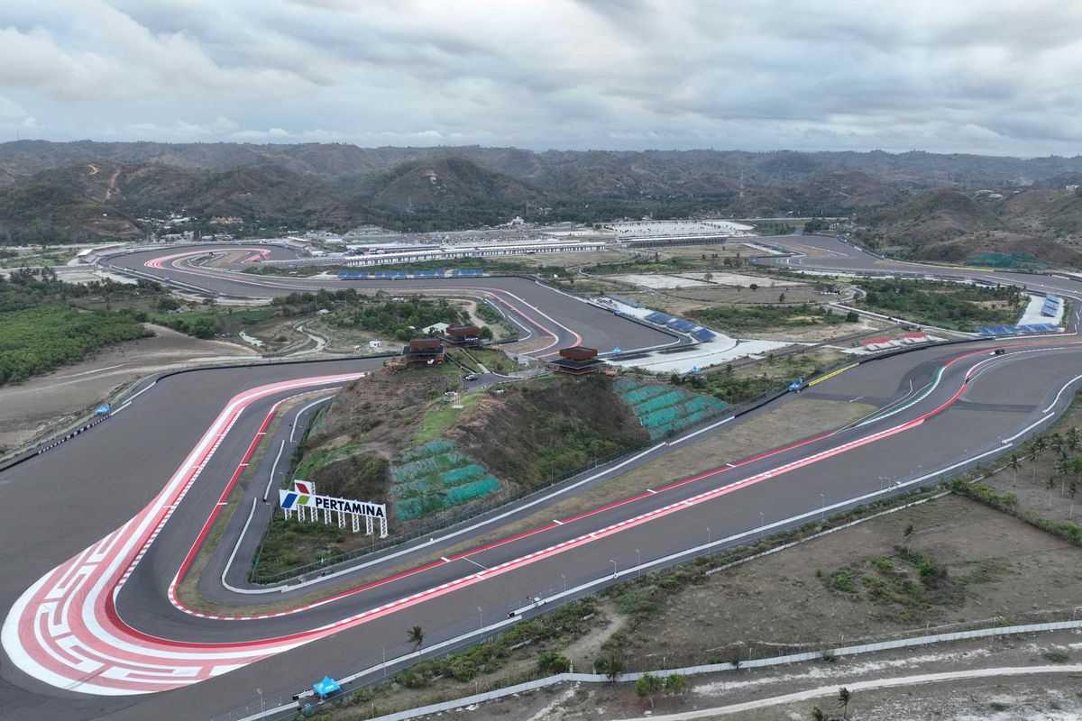 Pertamina Mandalika International Circuit, salah satu spot di KEK Mandalika.