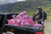 963 Kilogram Sampah Terkumpul di Bromo, Didominasi Sampah Plastik