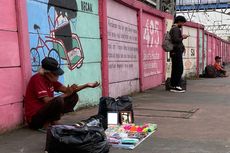 Warga Sayangkan Mural Kebudayaan Jakarta di Stasiun Jatinegara Kini Kusam dan Mengelupas