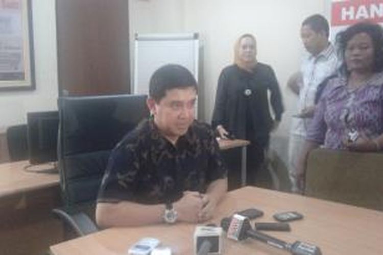 Ketua DPP Partai Hanura Yuddy Chrisnandi, saat ditemui di Kantor DPP Hanura, Jakarta Pusat, Jumat (3/10/2014).