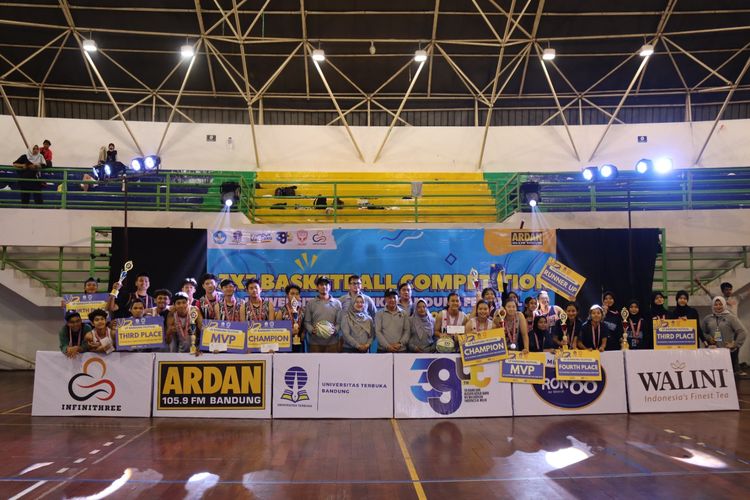 Kompetisi 3x3 Basketball Championship UT Bandung Festival.