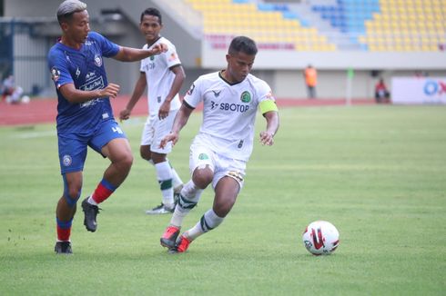 Hasil Arema Vs Persikabo, Singo Edan Batal Kalah Berkat Gol Keberuntungan