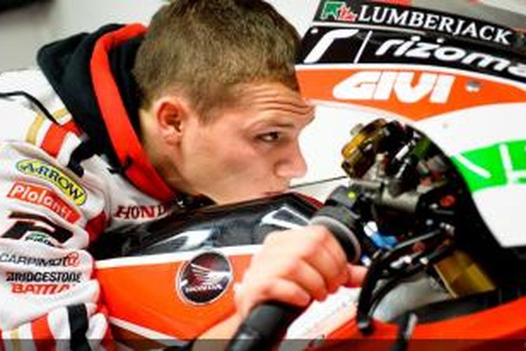 Pebalap LCR Honda asal Jerman, Stefan Bradl.