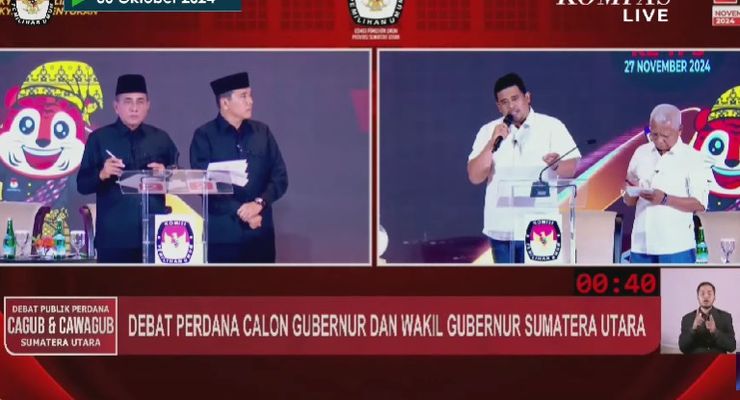 Survei Litbang Kompas Pilkada Sumut 2024: Bobby-Surya 44,9 Persen, Edy-Hasan 28 Persen