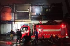 4 Ruko di Kota Malang Terbakar, Warga Sempat Dengar Dentuman