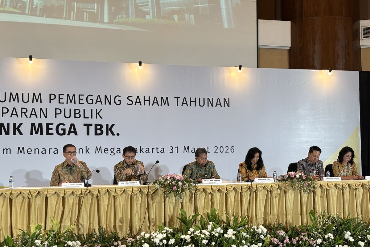 Bank Mega Bagi Dividen Rp 2 Triliun, Setara Rp 172 per Saham