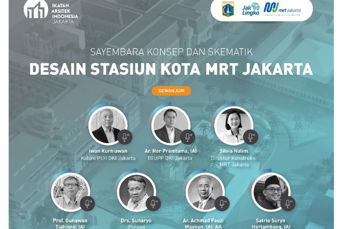 Sayembara desain Stasiun Kota MRT Jakarta