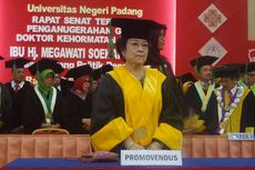 Dianugerahi Gelar Doktor Honoris Causa Kelima, Megawati Deg-degan