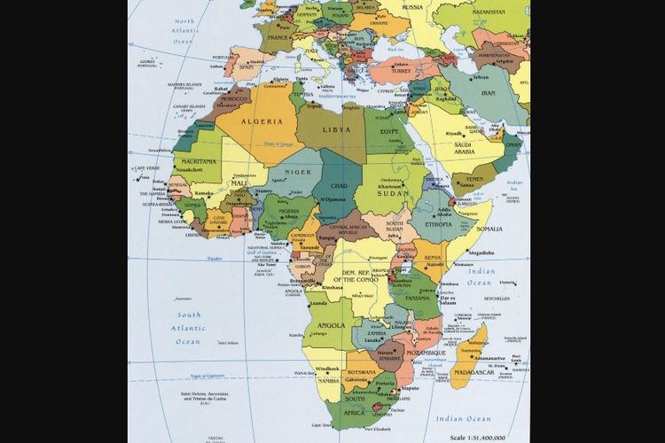 Daftar Negara Di Afrika Dan Ibu Kotanya