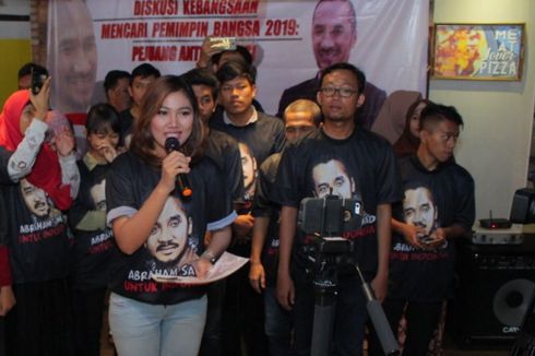 Di Palembang, Abraham Samad Dideklarasikan Sebagai Calon Presiden