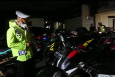 Dalam Semalam, Polisi Sita Ratusan Sepeda Motor Berknalpot Brong di Solo