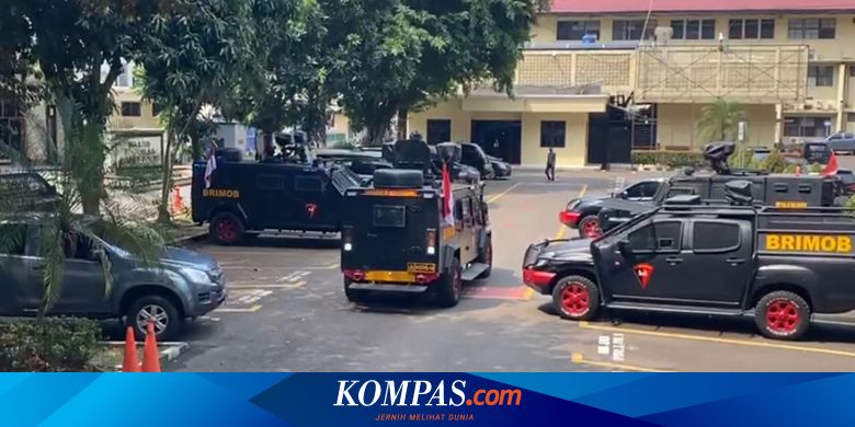 Sejumlah Anggota Brimob Bersenjata Lengkap Datangi Bareskrim, Ada Apa?