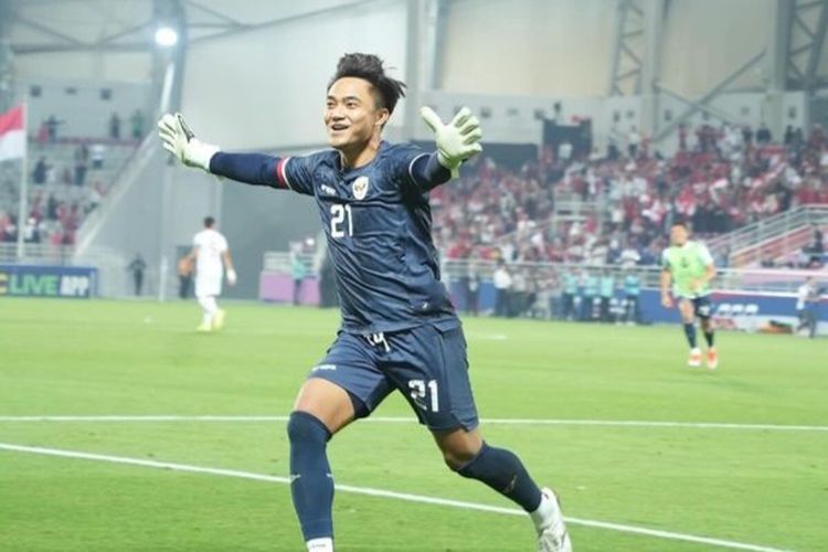 Kiper Timnas Indonesia U-23 Ernando Ari Sutaryadi (Dok. Instagram @nandoariiiss)