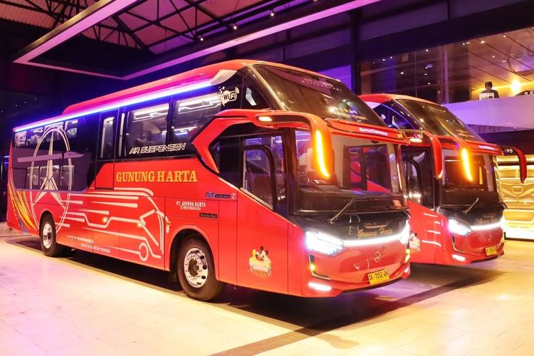 PO Gunung Harta Rilis Suite Combi Bus Baru 
