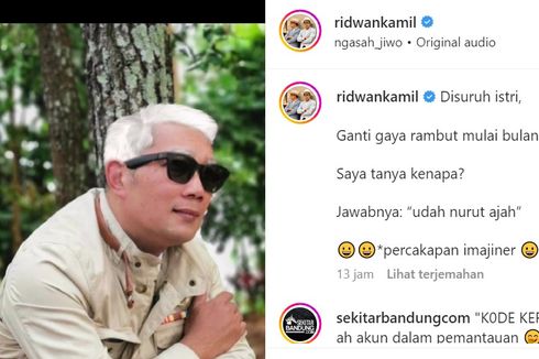 Usai Jokowi Sebut Ciri Pemimpin yang Pikirkan Rakyat, Ridwan Kamil Unggah Foto Rambut Putih, Ganjar Ganti Warna Jadi Hitam