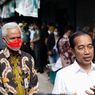 Bersama Ganjar Blusukan ke Pasar Colomadu, Jokowi: Kaget Juga Tadi Naik Rp 2.000