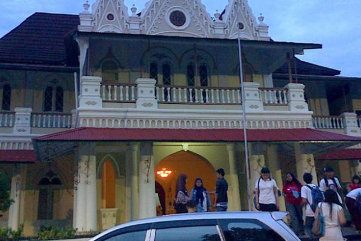 Rumah Raden Saleh yang ada di kompleks RS PGI Cikini, Jalan Raden Saleh No.40, Jakarta Pusat. 