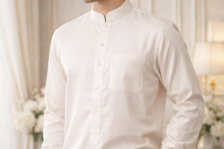 Ini Tren Busana Lebaran 2026, dari Rompi Lepas hingga Gaya Old Money: Tren Baju Koko 2026 Gaya ?Old Money? Jadi Primadona.
