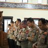 Polda Maluku Utara Gelar Shalat Gaib untuk Tiga Anggota Polda Lampung yang Gugur