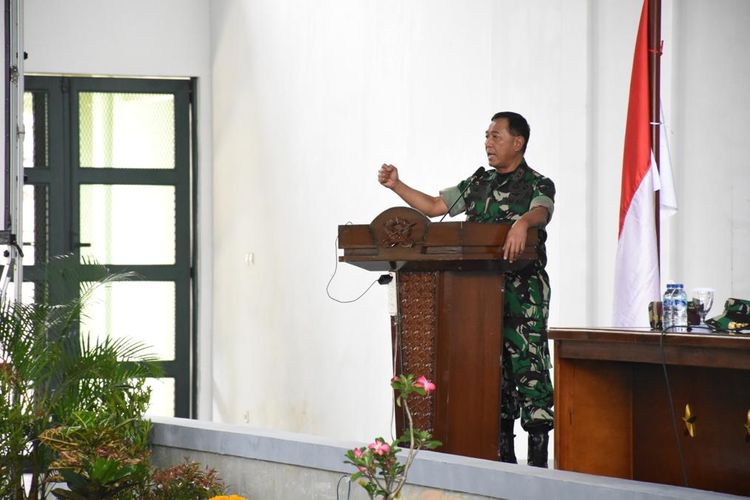 Komandan Pusat Kesenjataan Infanteri (Danpussenif) TNI Angkatan Darat, Letnan Jenderal Anton Nugroho.