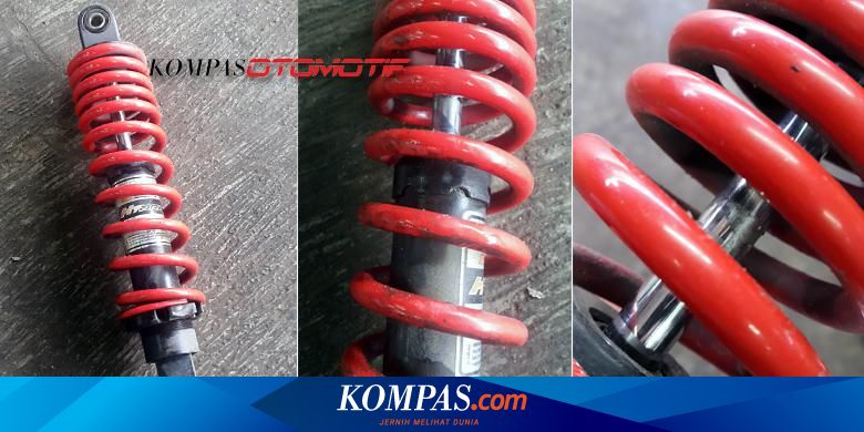  Cara  Cek Kondisi  Shockbreaker   Motor 