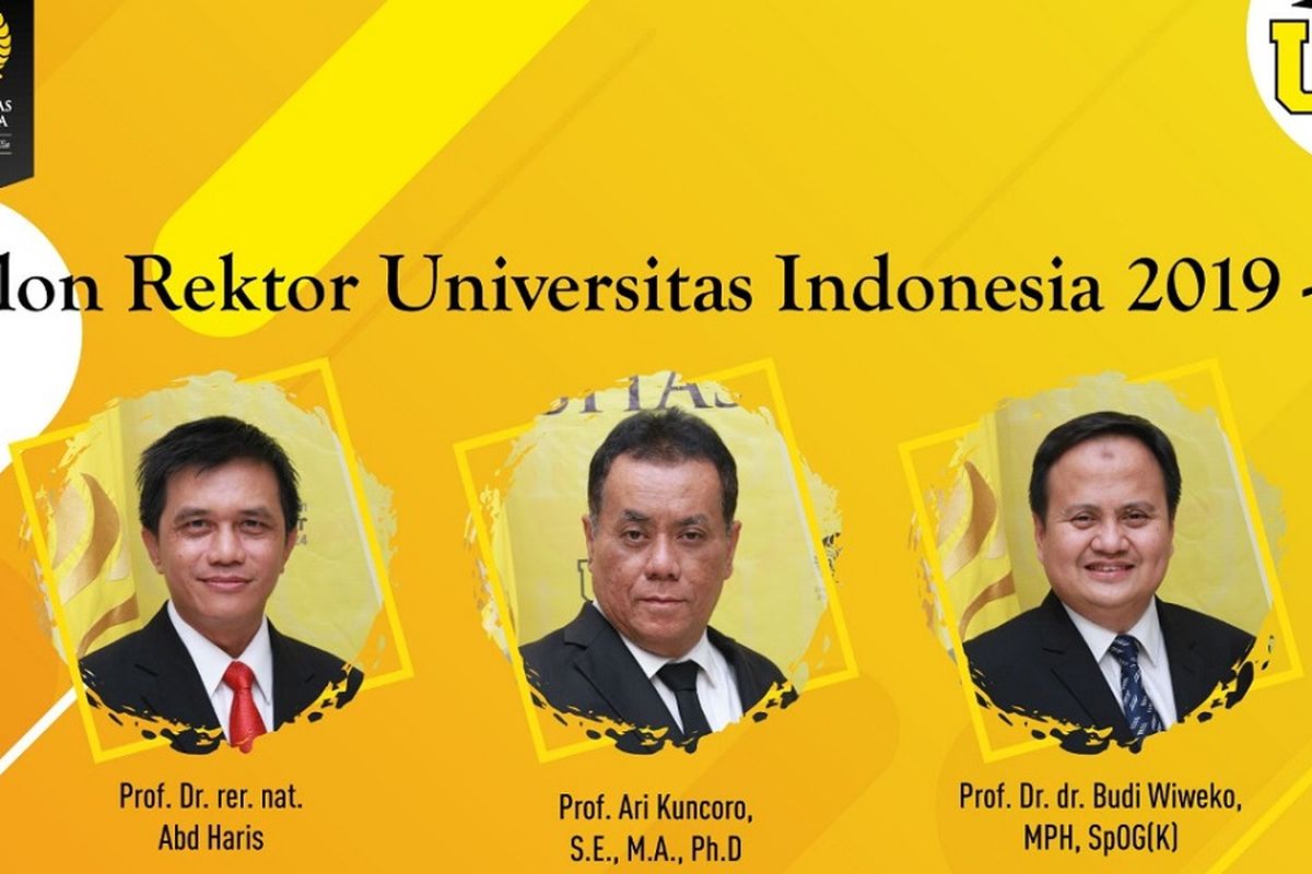 Pemilihan rektor Universitas Indonesia (UI) periode 2019-2024.