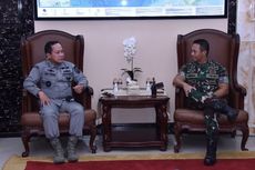 Kepala Bakamla Temui Panglima TNI Lapor Penerbitan PP Nomor 13 Tahun 2022