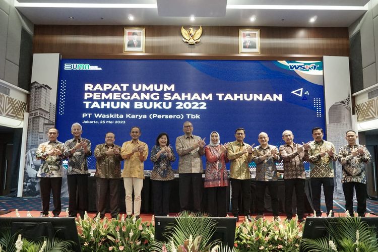 Sususan dewan Direksi dan Dewan Komisaris PT Waskita Karya pada Mei 2023. Mursyid ditunjuk sebagai DIrektur Utama. 