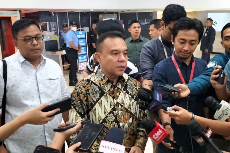 Wakil Ketua DPR Sufmi Dasco Ahmad di Kompleks Parlemen Senayan, Jakarta, Rabu (24/5/2023).
