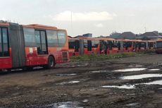 Lagi, Bus Transjakarta Berasap