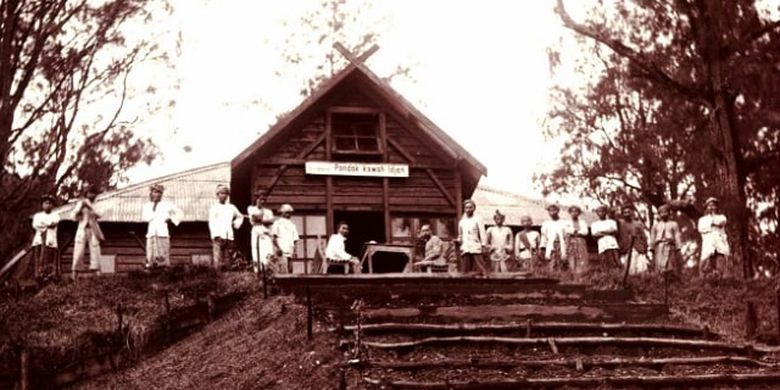 Pondok Kawah Ijen pada 1920-an 