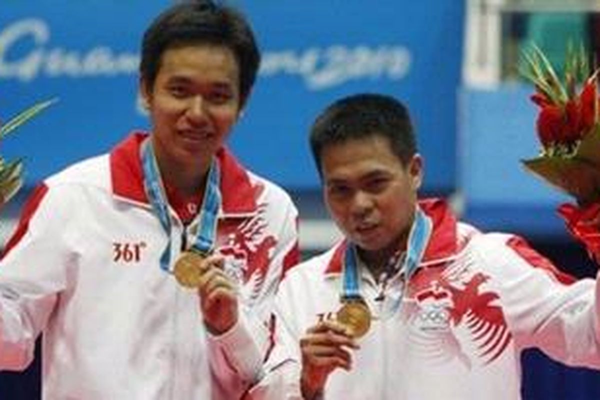 Markis Kido/Hendra Setiawan, peraih medali emas Olimpiade Beijing 2008